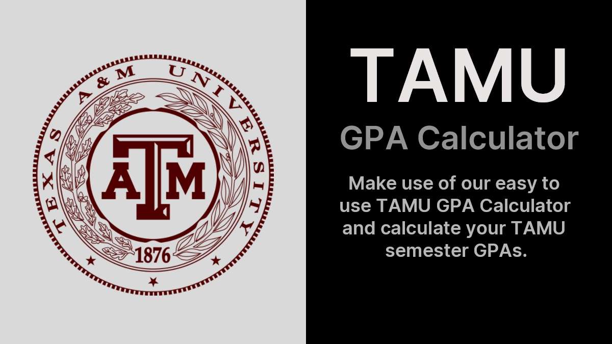 Gpa Calculator Tamu